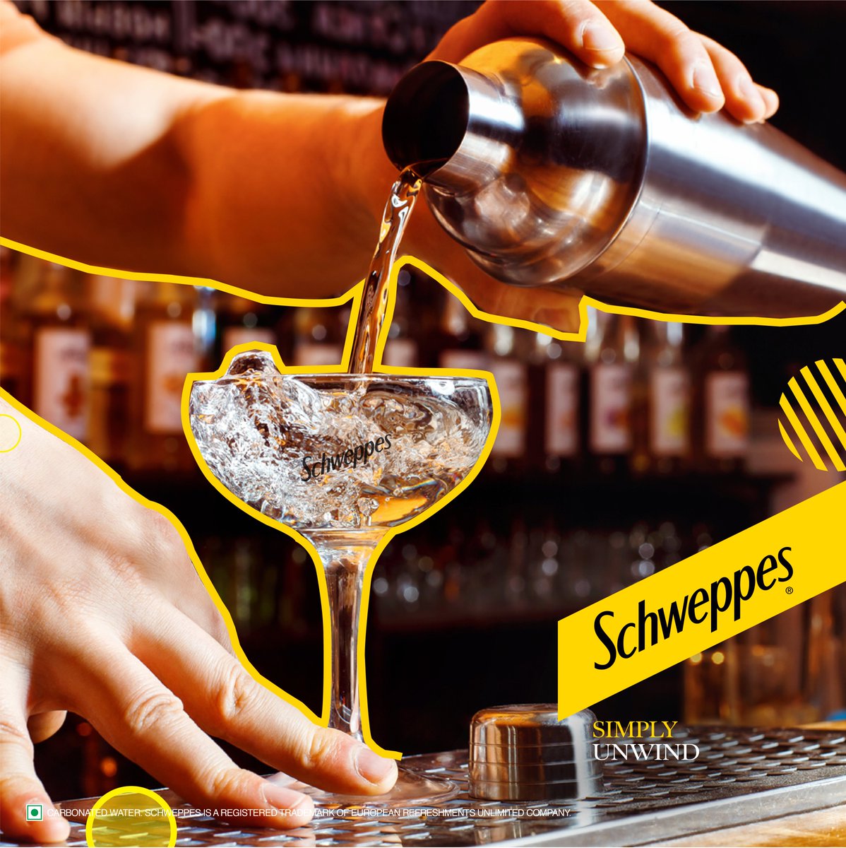 It’s the taste of summer in a drink. 🍹
#SimplyUnwind with a glass of your go-to cocktail with #Schweppes and let the summertime roll. #WorldCocktailDay