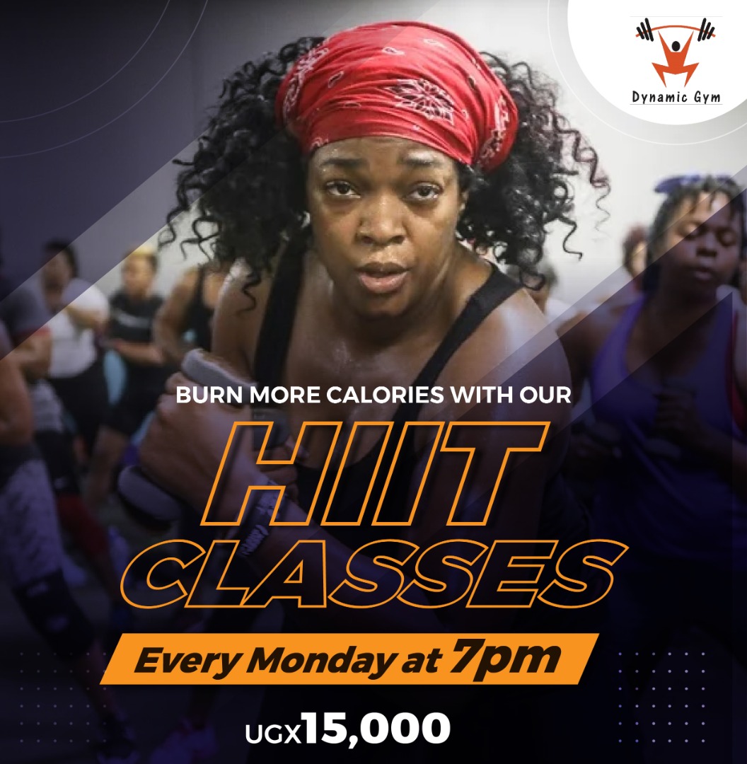 DynamicGym1's tweet photo. HIIT is one of the best as it's an all-body workout which boosts your overall fitness and well being. 
Don't miss our HIIT classes every Monday at 7pm. 
Find us at Quality Shopping Village, Naalya or contact us on +256704892625 for any inquiries.

#Dynamicgymandspa #hitclasses https://t.co/YufeqpXHcw
