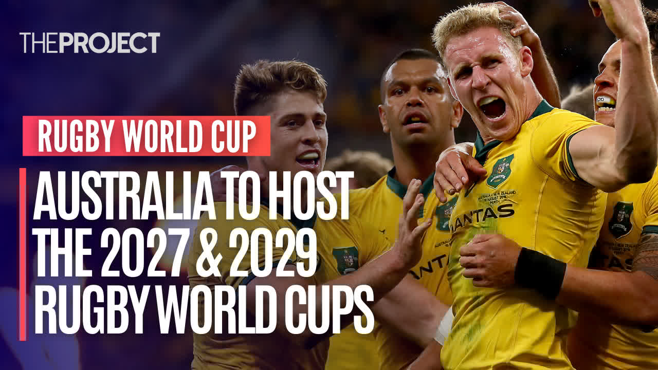 The Project on Twitter "Australia has been named the host of the 2027