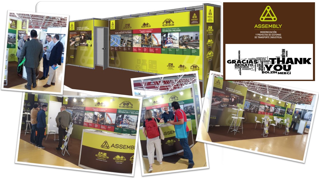 Thank you!.
It was great to be back at face to face events and meet up with you, our #customers....old and new, those of you who are about to become part of the #ASSEMBLY culture.
A huge thank yo to everyone who took the time to visit us accross these days of #EXPOSOLIDOS show.