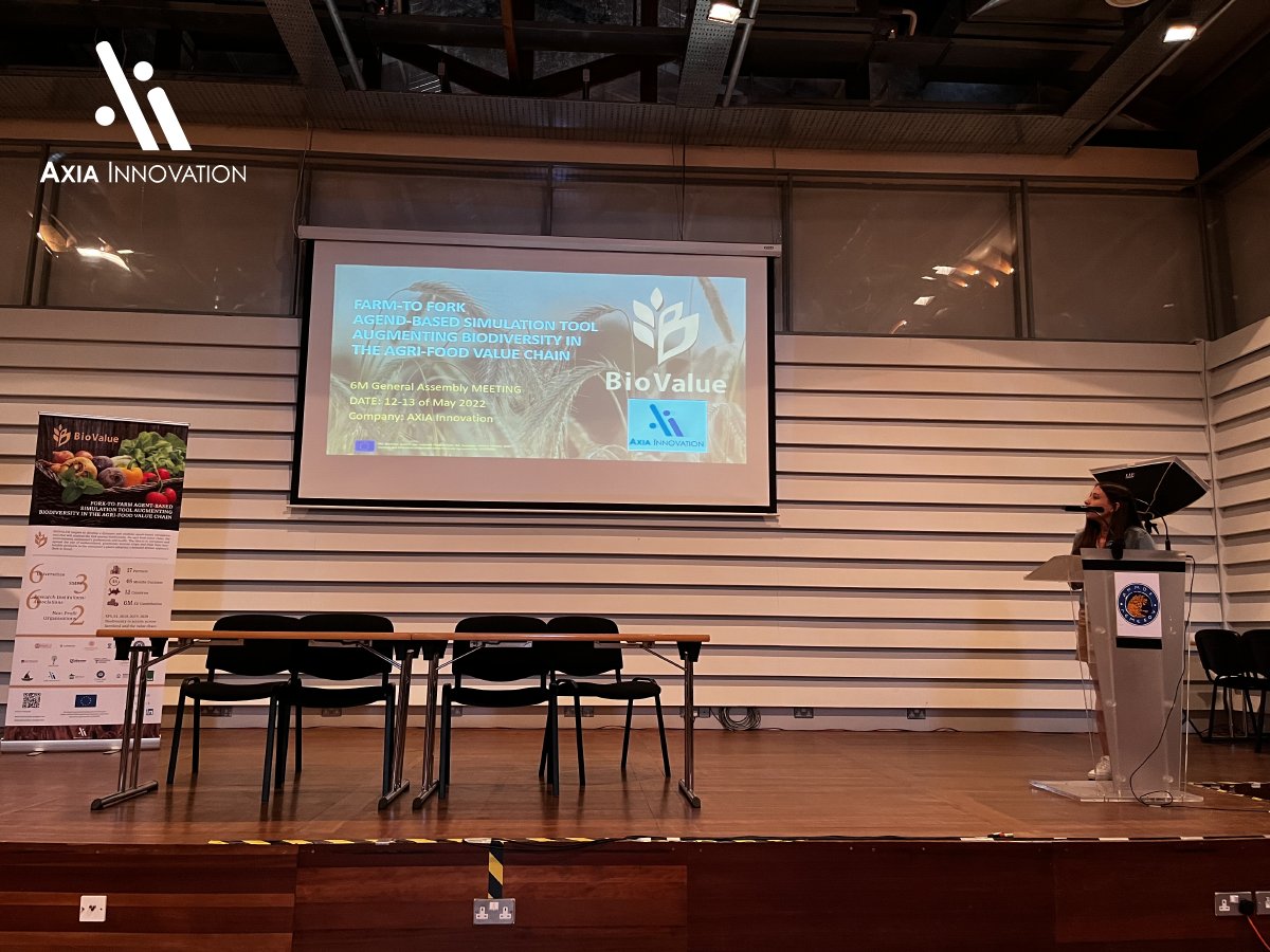AxiaInnovation's tweet photo. 🥳 The 2nd day of the @BiovalueProject #meeting just started!👉Today we, @AxiaInnovation, are presenting our work for the #communication, #dissemination, and #exploitation of #BIOVALUE! 
🌐 Read more: https://t.co/cIwEnLZq7N
#EU #H2020 #Agrobiodiversity #ForkToFarm #food https://t.co/fMZoKrpGsa