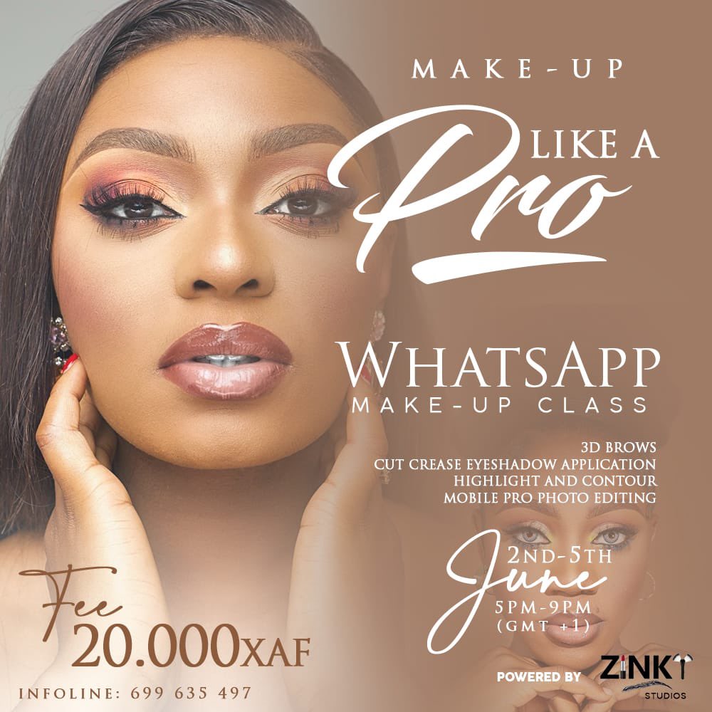 tanchozinky's tweet photo. The second edition of the ZINKYStudios WhatsApp Makeup class is here!!
Eligible to register: Every female or male with an interest to ameliorate their makeup skills
This class will aid in demystifying the makeup process and help you choose what kind of makeup best suits you. https://t.co/wwKfjSR35Y