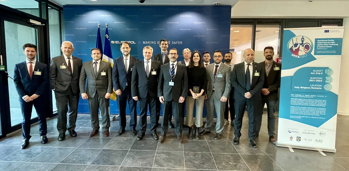 We continue to discuss the State of Play in investigations. 🔍

Next we discuss Innovation in Cultural Property Crime Investigations with the presentation of relevant technological solutions. 🖥

#SecurityEU #ISFPolice <a href="/_Carabinieri_/">Arma dei Carabinieri</a> <a href="/JandarmeriaRo/">Jandarmeria Romana</a> <a href="/SAFE_Italy/">Fondazione SAFE</a> @BSEuropeGCG