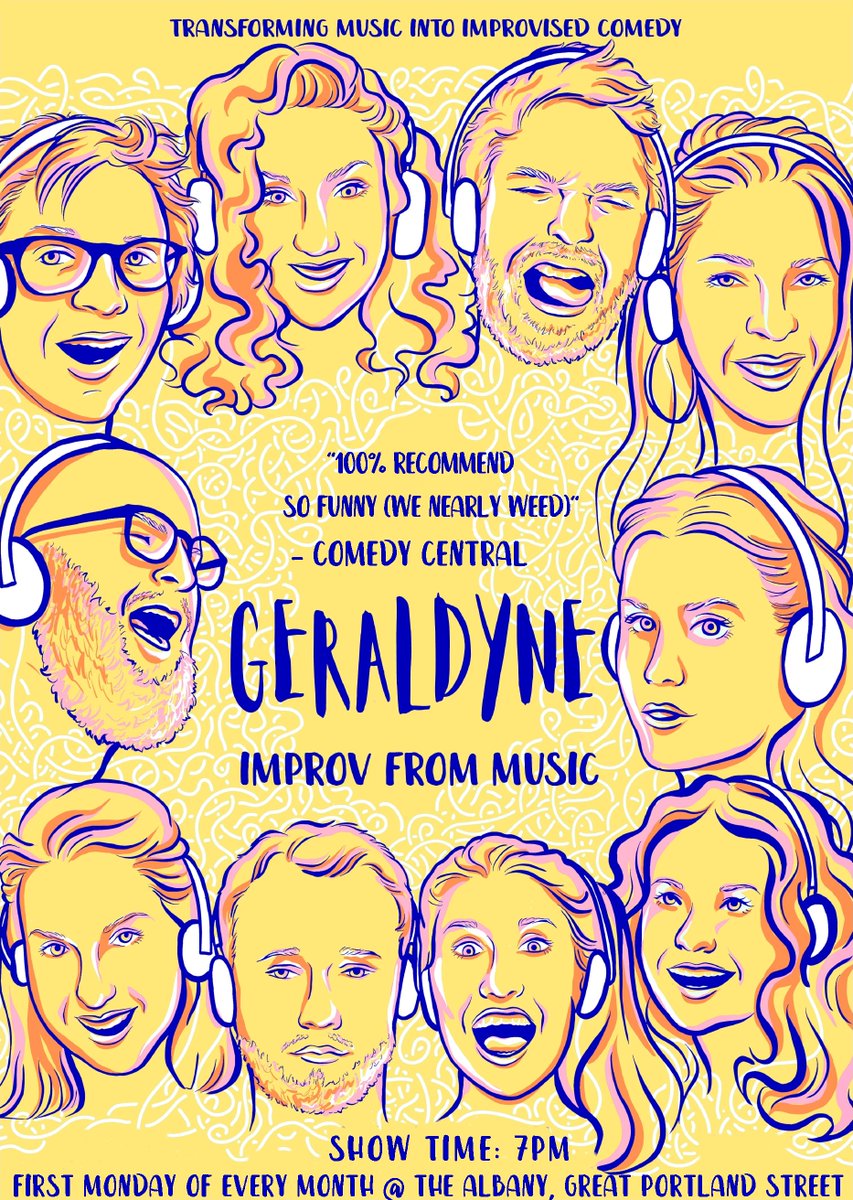 We are BACK! On June 6th we are at <a href="/TheAlbany/">The Albany</a> for improv and music fun!

Joined by the hilarious <a href="/PillowTweetTalk/">PillowTalkTheatre</a> and Rancid (<a href="/LolaRoseMaxwell/">Lola-Rose Maxwell</a> and @KempezOfficial) And very special guest musician <a href="/Wes_maddocks1/">Wesley Maddocks</a> 🎤💯

Grab your £5 tix now! 🤩

eventbrite.co.uk/e/geraldyne-im…