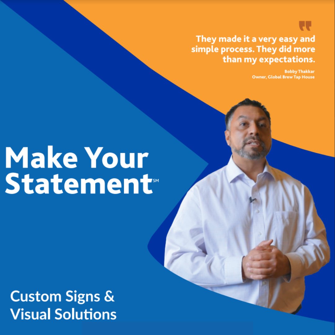 FASTSIGNS855's tweet photo. What you should know about FASTSIGNS… We are a leading national visual ideas company that creates a wide variety of comprehensive sign and graphics solutions, which are customiseable to your business needs. Find your nearest centre on our website. https://t.co/P0qtz2O6rF https://t.co/G2oeSJaCpZ