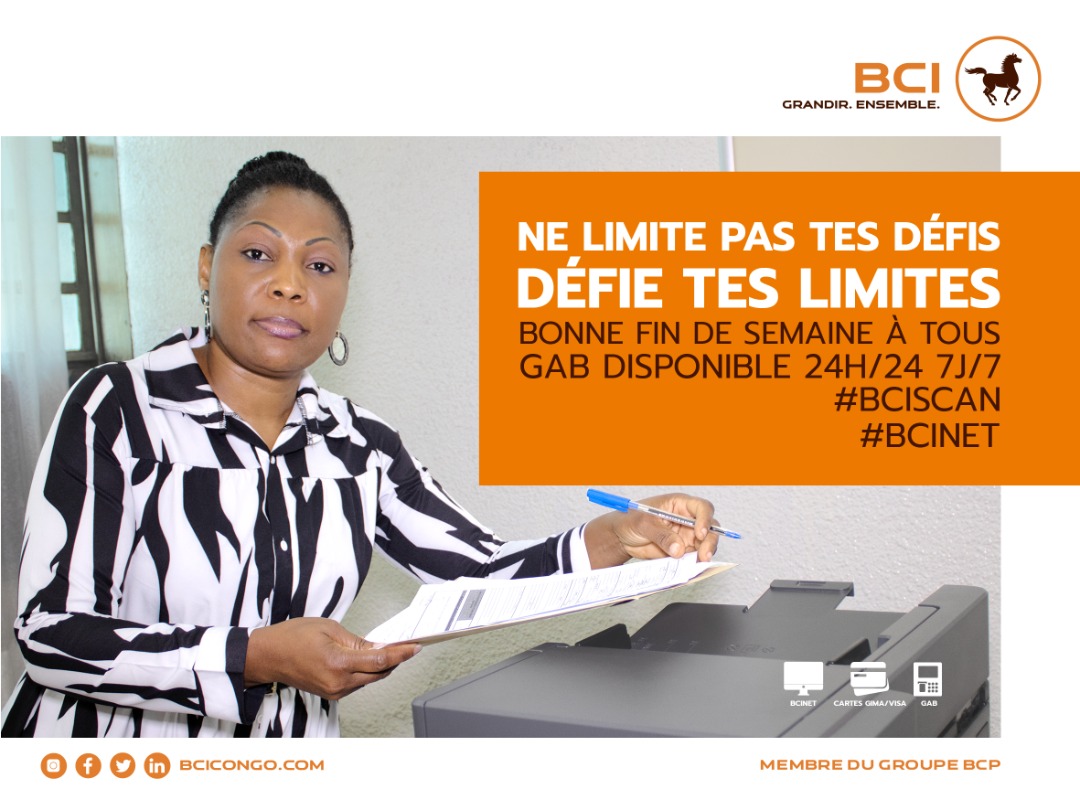 BciCongo's tweet image. Les défis rendent la vie intéressante; les surmonter lui donne un sens.
Sur ce, n'abandonnez jamais. 
Bonne fin de semaine à tous!

#bcicongo #TGIF #modeweekend