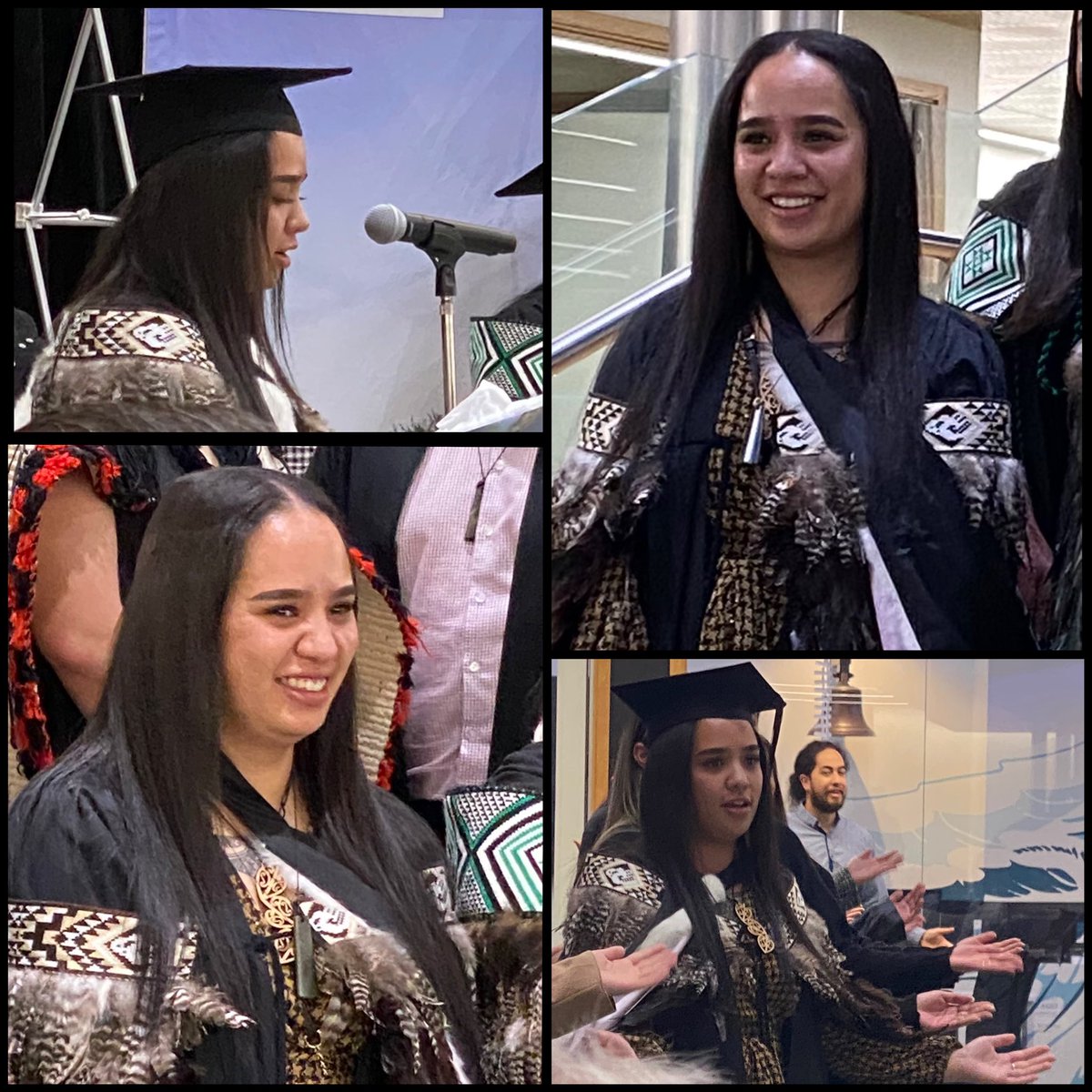 GeographyOtago's tweet image. We had a wonderful Māori Pre-Grad (Te Heika Pounamu) celebration today. Special congrats to Geography #BA grad Kiritea Smith, who gave a beautiful speech at the event. Kiritea now has has a great position as Communications Coordinator for the Otago College of Education #OnlyOtago