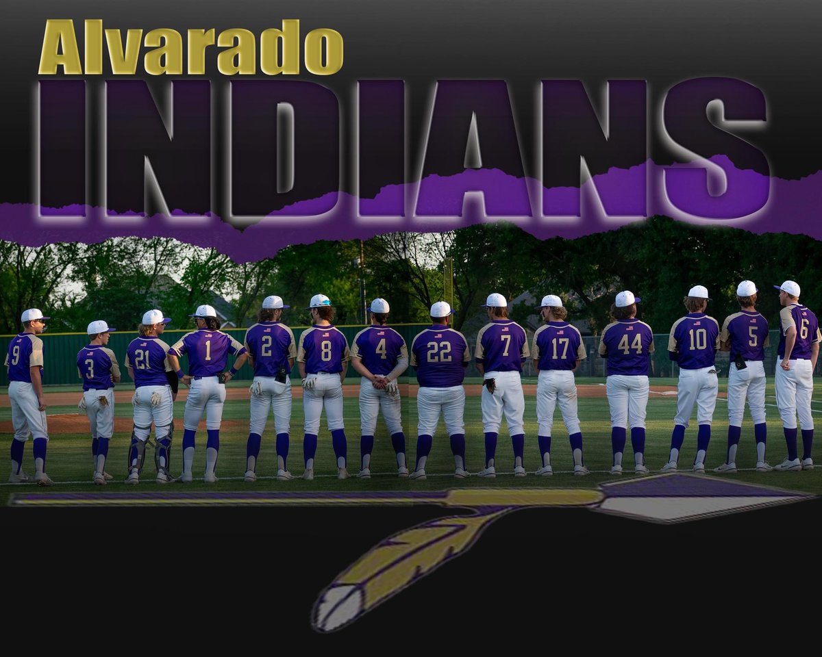 Alvarado we need your help,Boys Varsity Baseball is headed to the 2nd round of playoffs!Everyone needs to meet at the back of the high school Friday around 400!They will be leaving by 415-420. Come show us your Indian pride Alvarado!! #AlvaradoExcellence