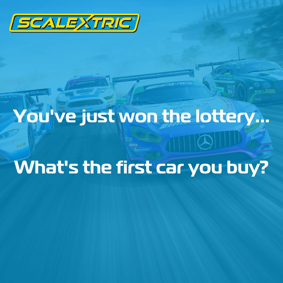 Scalextric on Twitter "Money no object, what are you getting? 🤔 https