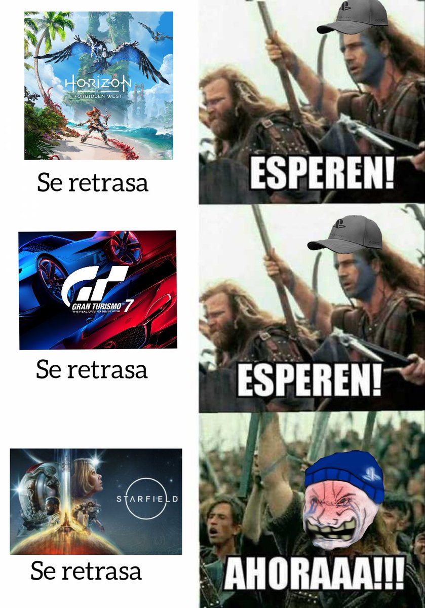SergioStark_'s tweet photo. @Deacon_PS5 😂 😂 Como ermitaños en las piedras agazapados 😂😂 https://t.co/GxYkq46peZ