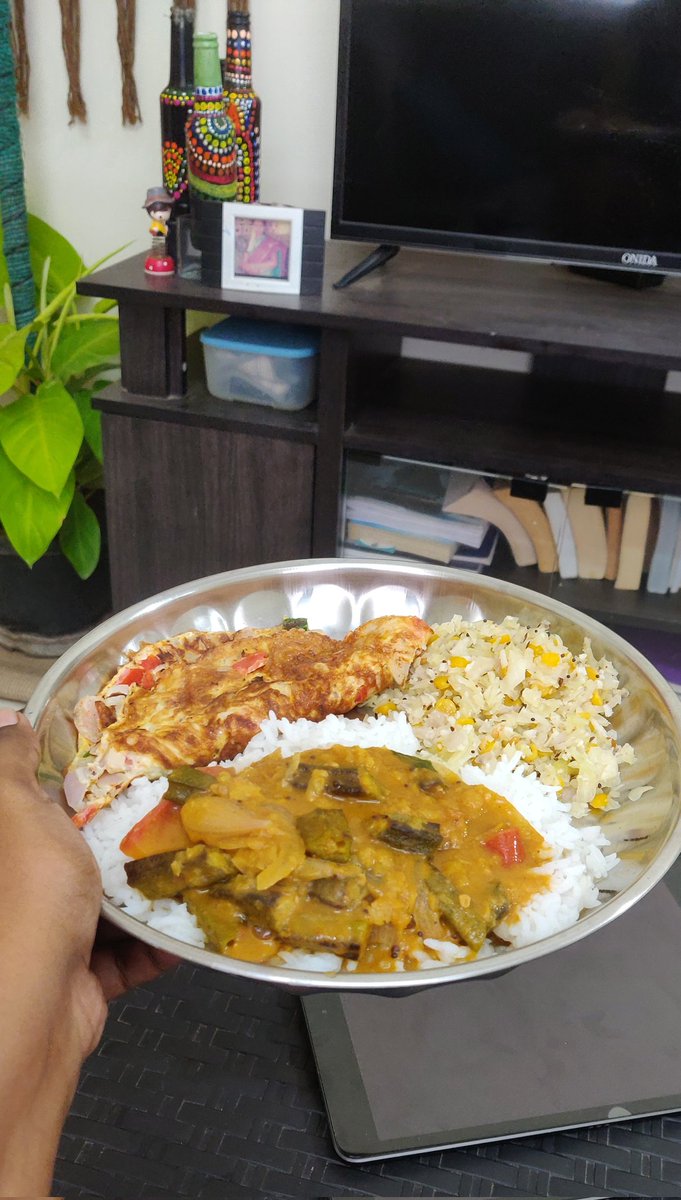 Amidst all the Manda kodachal,
Comfort food is must.