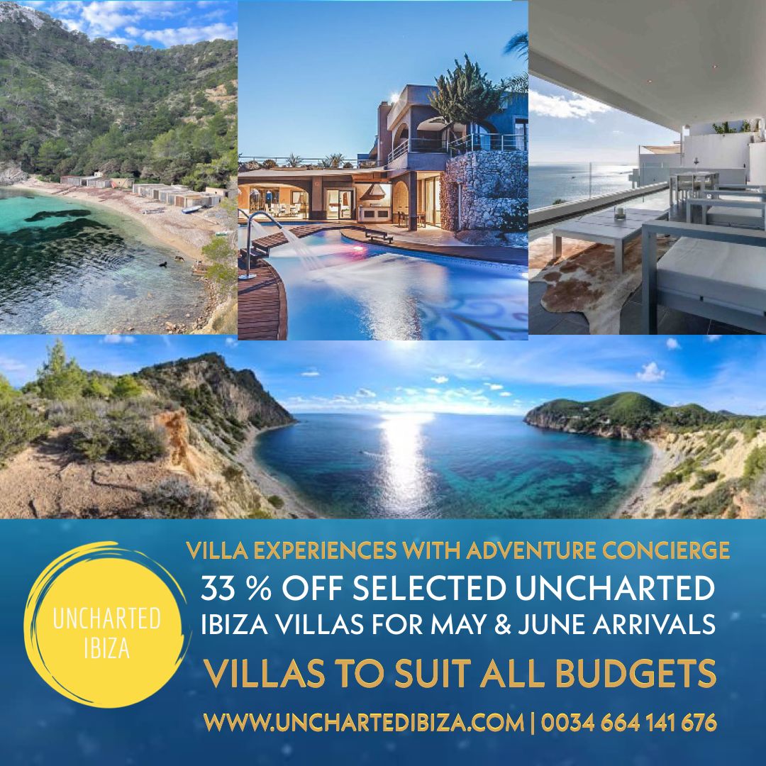 HRH Road Trip (@hrhroadtrip) on Twitter photo With weather rising to 25 there is no better time to secure a place on the White Isle and with a 33% off deal across a wide range of Ibiza Villas you really cant go wrong, drop us a mail on adventure@unchartedibiza.com or call scott on 0034 664 141 676 With weather rising to 25 there is no better time to secure a place on the White Isle and with a 33% off deal across a wide range of Ibiza Villas you really cant go wrong, drop us a mail on adventure@unchartedibiza.com or call scott on 0034 664 141 676