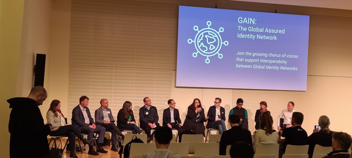 The #EIC2022 XL panel session on the post platform digital world with the Global Assured Identity Network GAIN