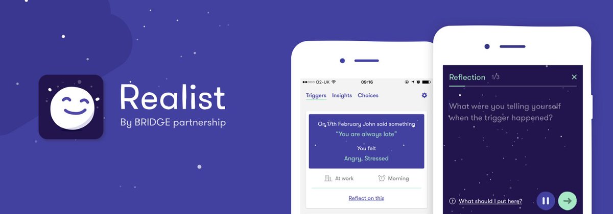 Following-up on <a href="/mac_ling/">Mac Ling</a> training on #Confidence through #Resourcefulness, we would like to invite #CWiW members to download the Realist App, a free tool to help you track triggers and make the best choices to build your confidence. Links to IOS and Android app stores in the 🧵