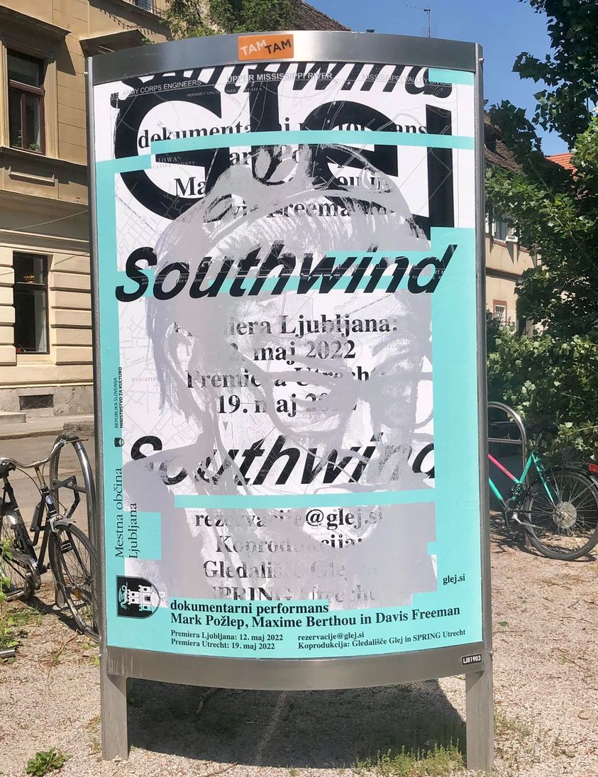 GledalisceGlej's tweet photo. #Glej, SOUTHWIND tudi na ljubljanskih ulicah! Hvala @TamTamSLO. In seveda @mina_fina in @ivian_kan / Grupa Ee za izvrstno oblikovanje. Nocojšnja ponovitev je razprodana. Nekaj vstopnic je na voljo za jutri (rezervacije@glej.si), nato pa #SOUTHWIND odpluje na @SpringUtrecht! https://t.co/8qkIG4xePh