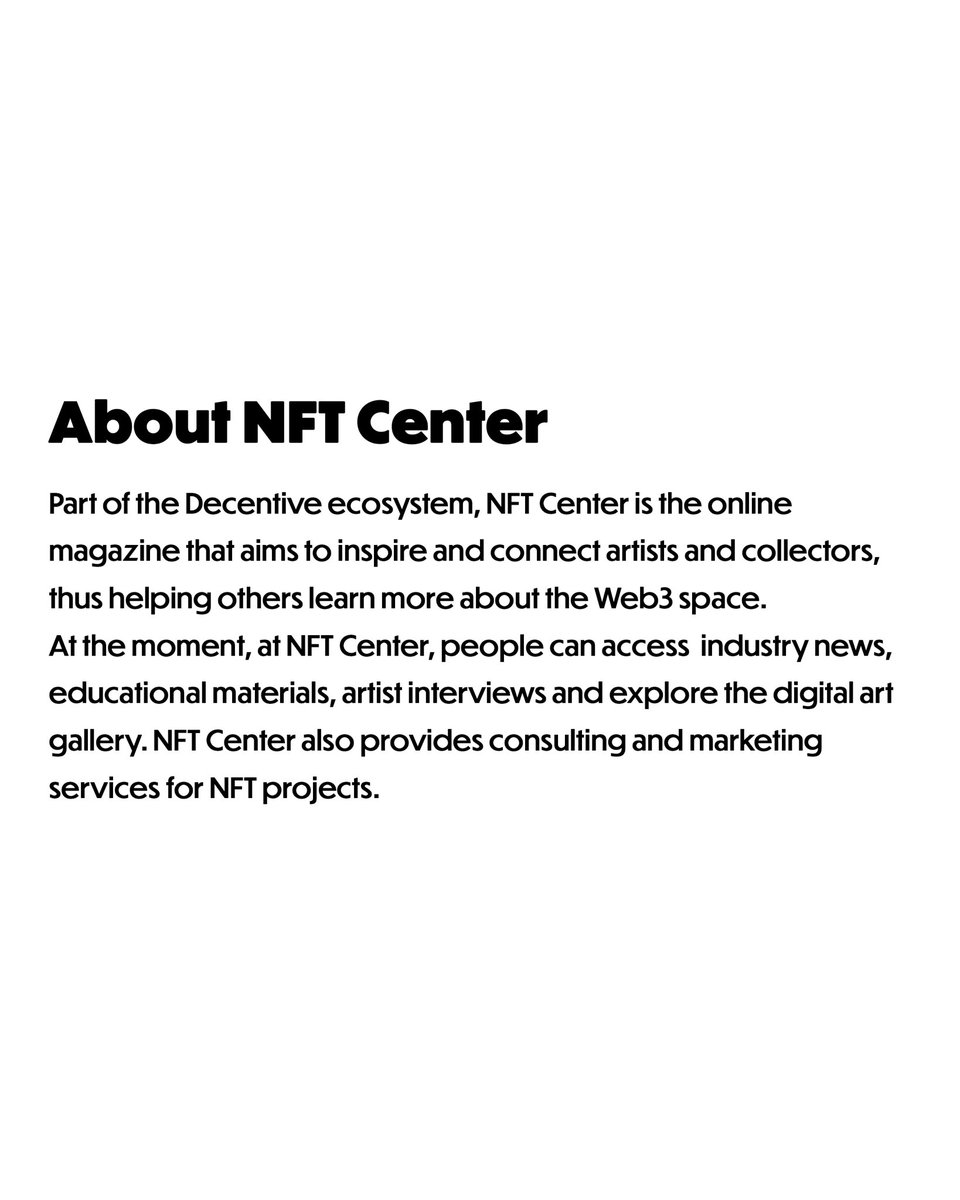nickbogdan's tweet photo. GM #nftcommunity 
Check out the eBook I created for NFT Center!
It’s available on the Discord server 👀 
https://t.co/c7WZtMOELl

#ebook #learning #nft #nftartist #web3 #nftcommunity #nftcenter #discord #blockchain https://t.co/6r1V2ZZkgl