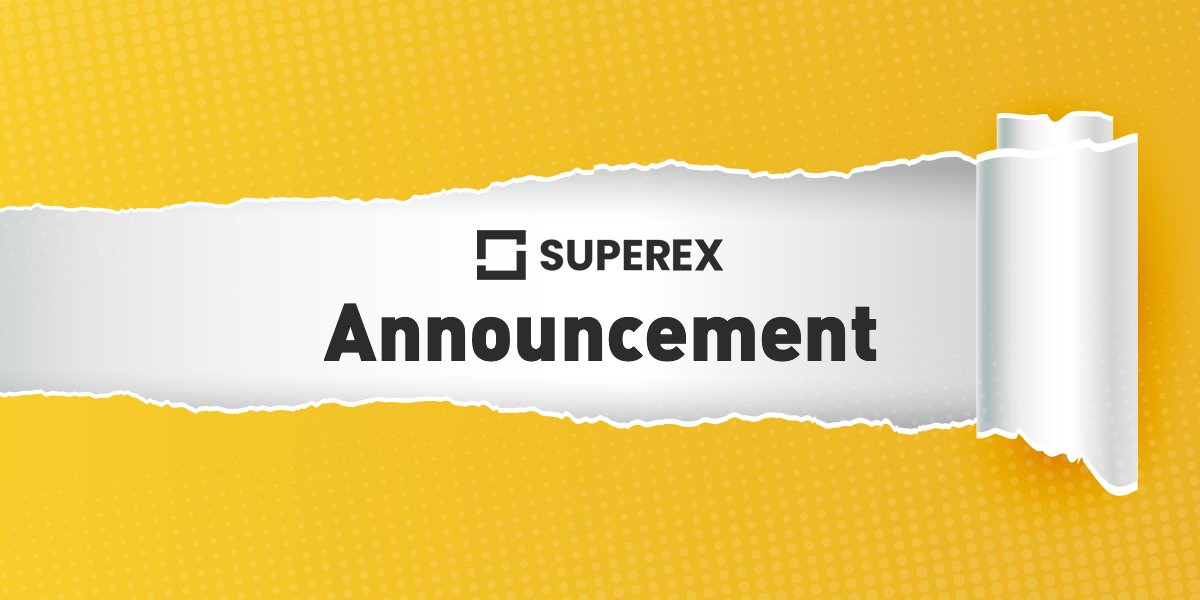 SuperEx's tweet photo. #SuperEx New Listing: $ALICE / $USDT and $NYM / $USDT perpetual contract #trading pairs

⏰Trading Starts: May 13, 2022
➡️Details: https://t.co/P9WHHKSAcy

Trade Futures on https://t.co/4qtNlNs5vB with up to 150x #leverage🔥

#SuperEx #newlisting #ALICE #NYM  #trading #DEX https://t.co/WvpT0G4X4O