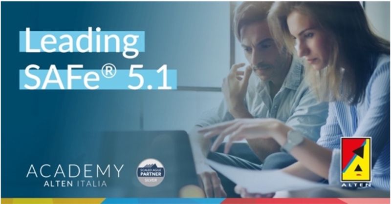 #ALTENACADEMY

Lunedì 23 Maggio comincia il nostro corso Leading SAFe ® 5.1📚!    

Per maggiori informazioni, scarica il nostro catalogo:  bit.ly/3yzCy4t.