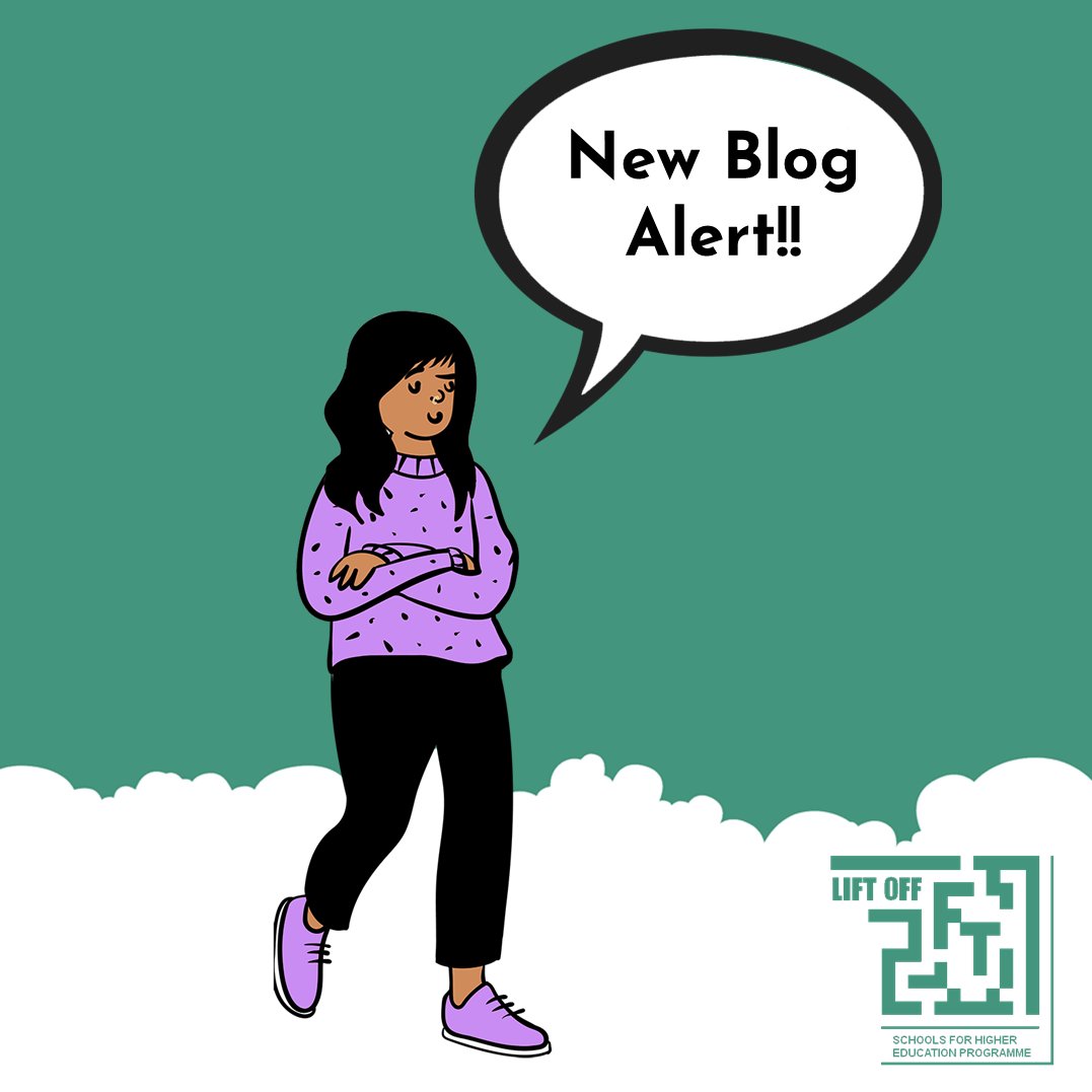 An update on our S4s is now available on our website! Shauntelle tells us about her journey with LIFT OFF so far and reflects on the year with our core pupils. Check it out here: lift-off.org.uk/s4-update/
 #Prep4HE #Learning #LiftOff #LO2S2022 #WideningAccess #HigherEducation
