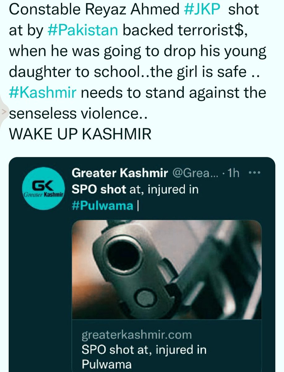JANNATEKASHMI13's tweet photo. Wake up Kashmir🙏 https://t.co/vKiYb1rPi9