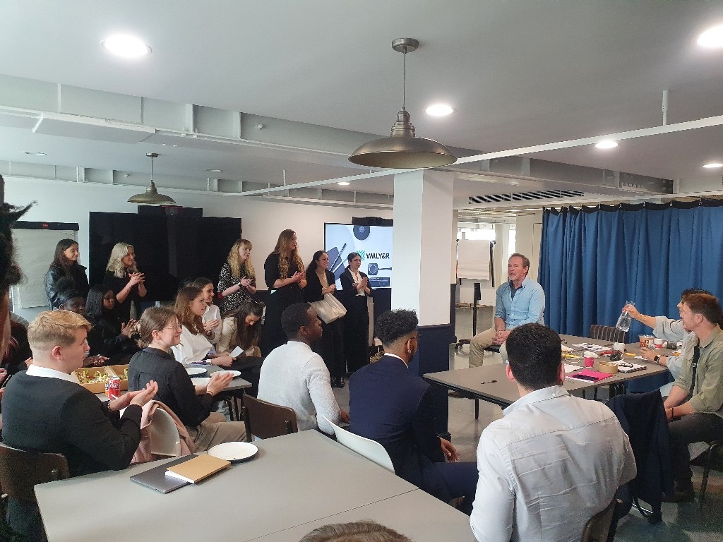 UniNorthants's tweet photo. Congratulations to third year #Adstudents from #uon as they had and completed their agency day yesterday in London with VMLY&R London presenting their Creative ideas.
Special thanks to @VMLYRLondon ,@splaurie , Billy Little & Allan Fraser-Rush.
#uninorthants https://t.co/utHBH1wQn1