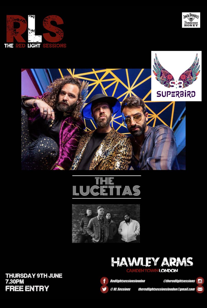 9th of June is a BIG ONE. 
<a href="/wearesuperbird/">@wearesuperbird</a> return to the <a href="/hawley_arms/">The Hawley Arms</a> after a loooooong absence to kick off your summer. Support from <a href="/TheLucettas/">The Lucettas</a> and it’s all FREEEEEEE. 
Get your free tickets immediately cause this will sell out! 

Spread the word.

eventbrite.com/e/310634575377