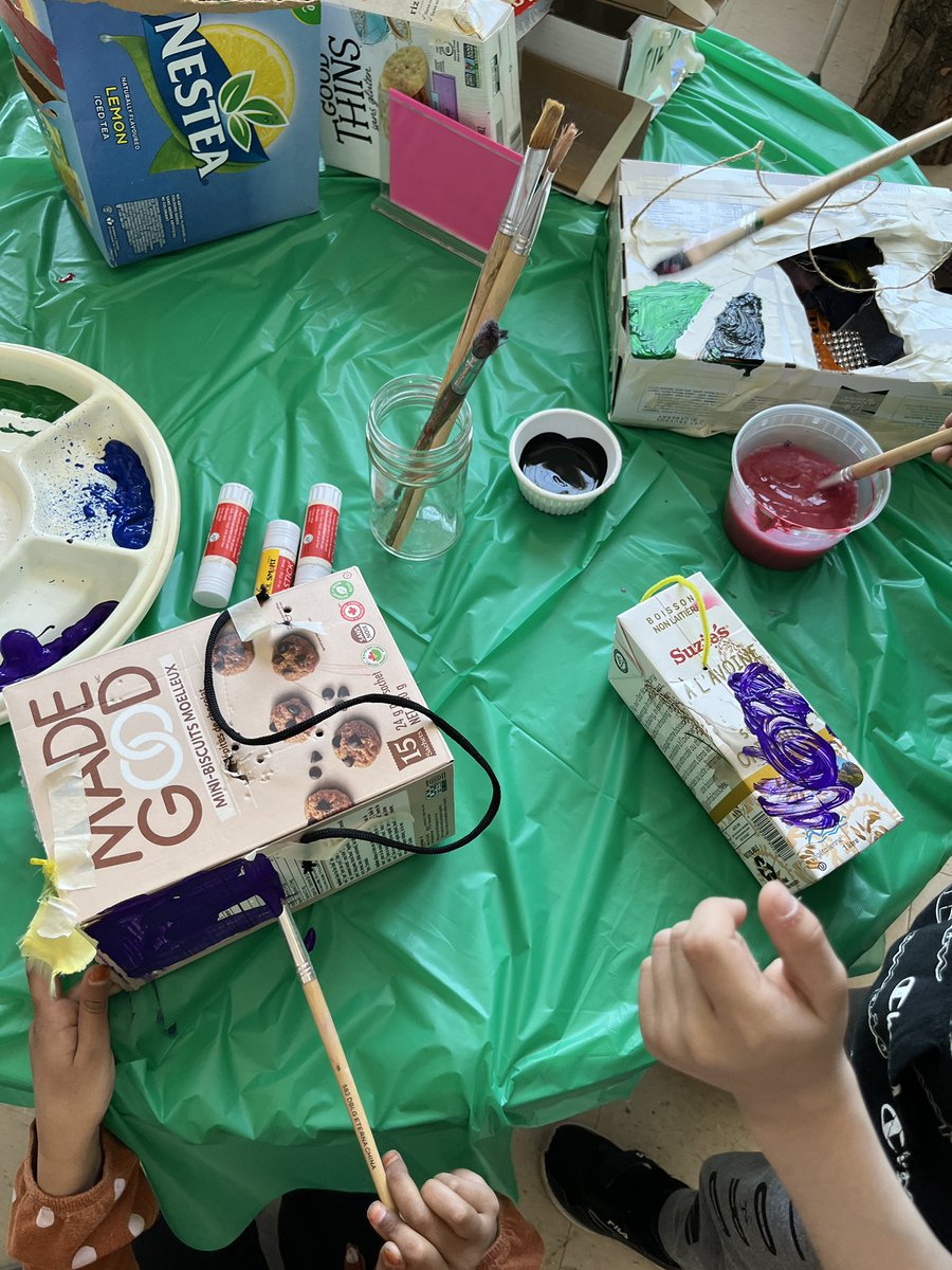 Busy hands in Room 13. 🤝