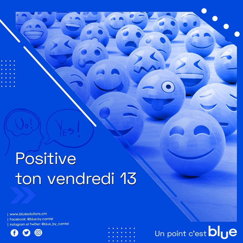 blue_by_camtel's tweet photo. Ce vendredi 13, activez un forfait qui porte chance. Plongez dans la #BlueLife en tapant le code : *825# 🍀
#LifeIsBluetiful https://t.co/3TOrN1Zd5e