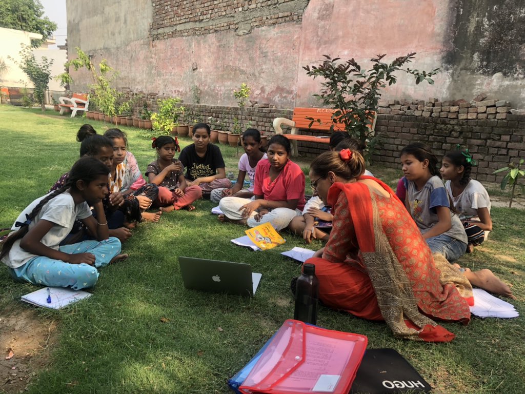 amritkaurbrar's tweet photo. Small acts, when multiplied by millions of people, can transform the world                                                        # awareness on menstrual hygiene and unsolicited touch among kids in rural areas #children #iaph2030 #unicefindia https://t.co/Drx34WvjYt