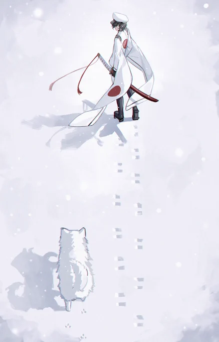 白雪と白い雪 