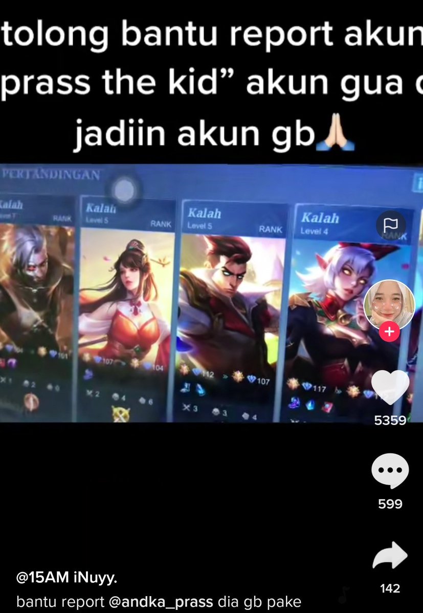 mlbbfess's tweet photo. ml! orang ko bisa jahat gini ya.. gara2 ditolak, trs akun cewenya dijadiin tumbal gb

⚠️jadiin reminder yaa, jgn gampang percaya sama orang yang kenal virtual, soalnya sender juga pernah diginiin 😔 pas lepas affinity lovers akun dilogin vng, diamond sama coa dihabisin, (cont) https://t.co/SAxBFX3fdm