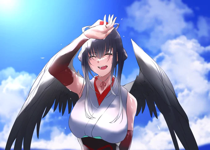 羽ぱたぱたするのかな 