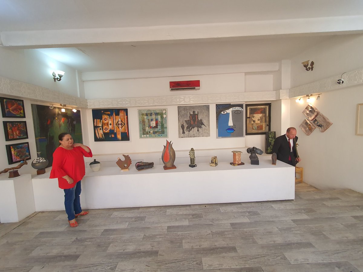 A privilege to visit the Iraqi Artist Syndicat to purchase a piece of contemporary art for our London office. A staggering place full of creativity and estonishing paintings &amp; sculptures. When will UK galleries and museums take note? <a href="/Baroness_Nichol/">Emma Harriet Nicholson</a> <a href="/ashleygoodall/">ashley goodall</a> <a href="/AzizShwan2/">Aziz Shwan</a>
