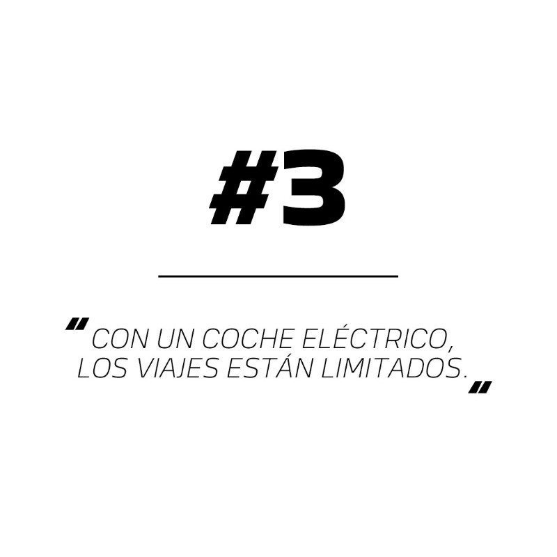 PeugeotES's tweet photo. Mito 3: Con un coche eléctrico, los viajes están limitados. ¿Verdadero o falso?
Falso: En España ya hay más de 11.000 puntos de recarga, y cada día se suman más. Con la app ChargeMyCar de Peugeot podrás encontrar cualquiera de estos puntos.