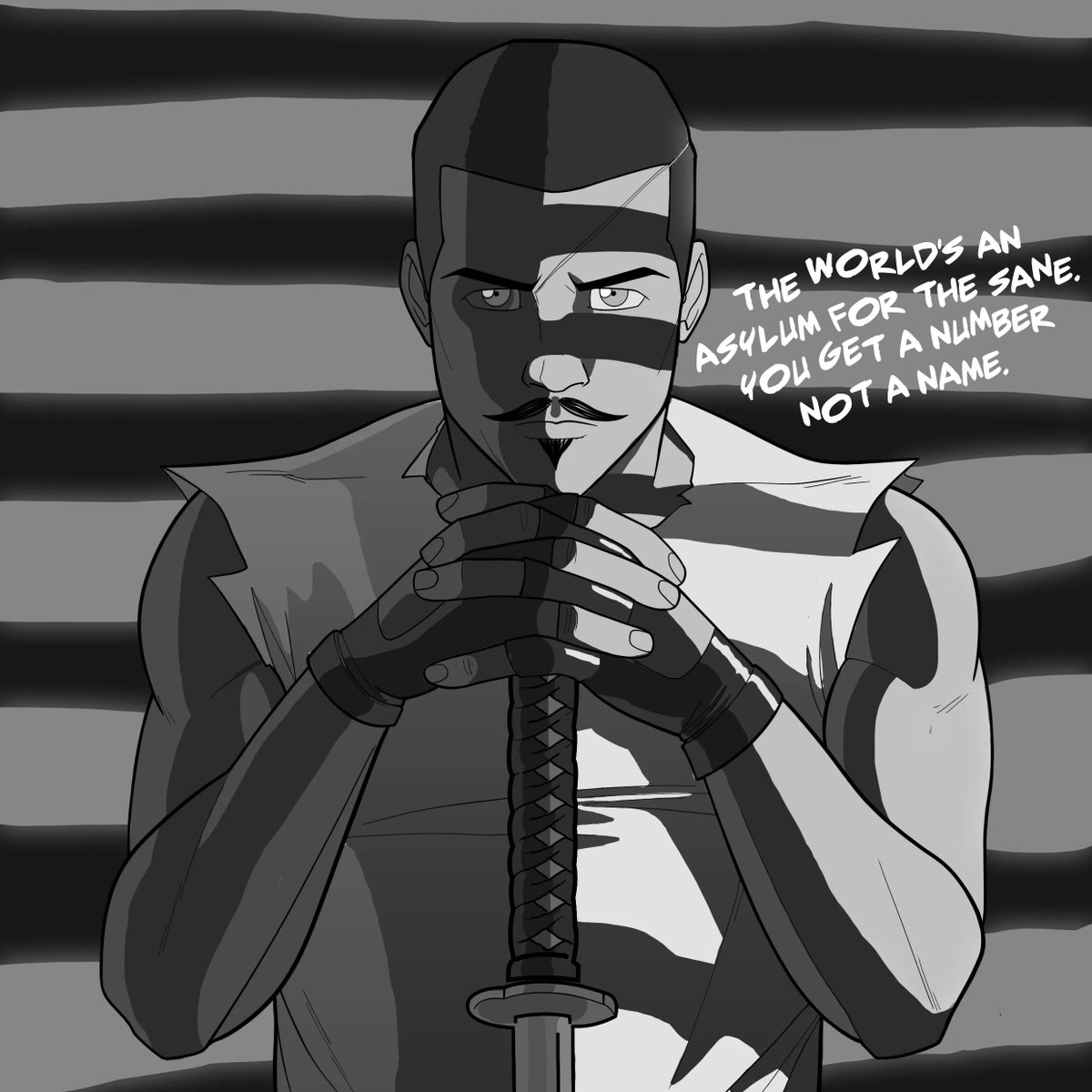 nowhere_beach's tweet photo. Wise words from SIM. Lyrics from 'We've come a long way', our second single, dropping in April/May... Stay tuned. 🧨

Art by the amazing @rafaelosales

#newhiphop #protestmusic #concioushiphop https://t.co/qaT2OUT5tr