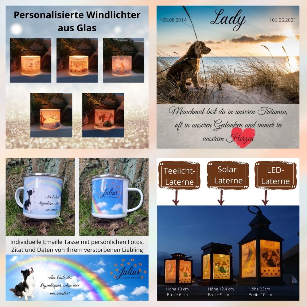Regenbogenspur1's tweet photo. Wir verewigen Dein #Haustier auf Alu-Dibond Gedenktafeln, #Windlichter mit Fotos, Fotolaternen, Fototassen, Wandbilder, Acrylglas, #Pferdetassen und #Pferde #Boxenschilder https://t.co/jU3N4B62zs