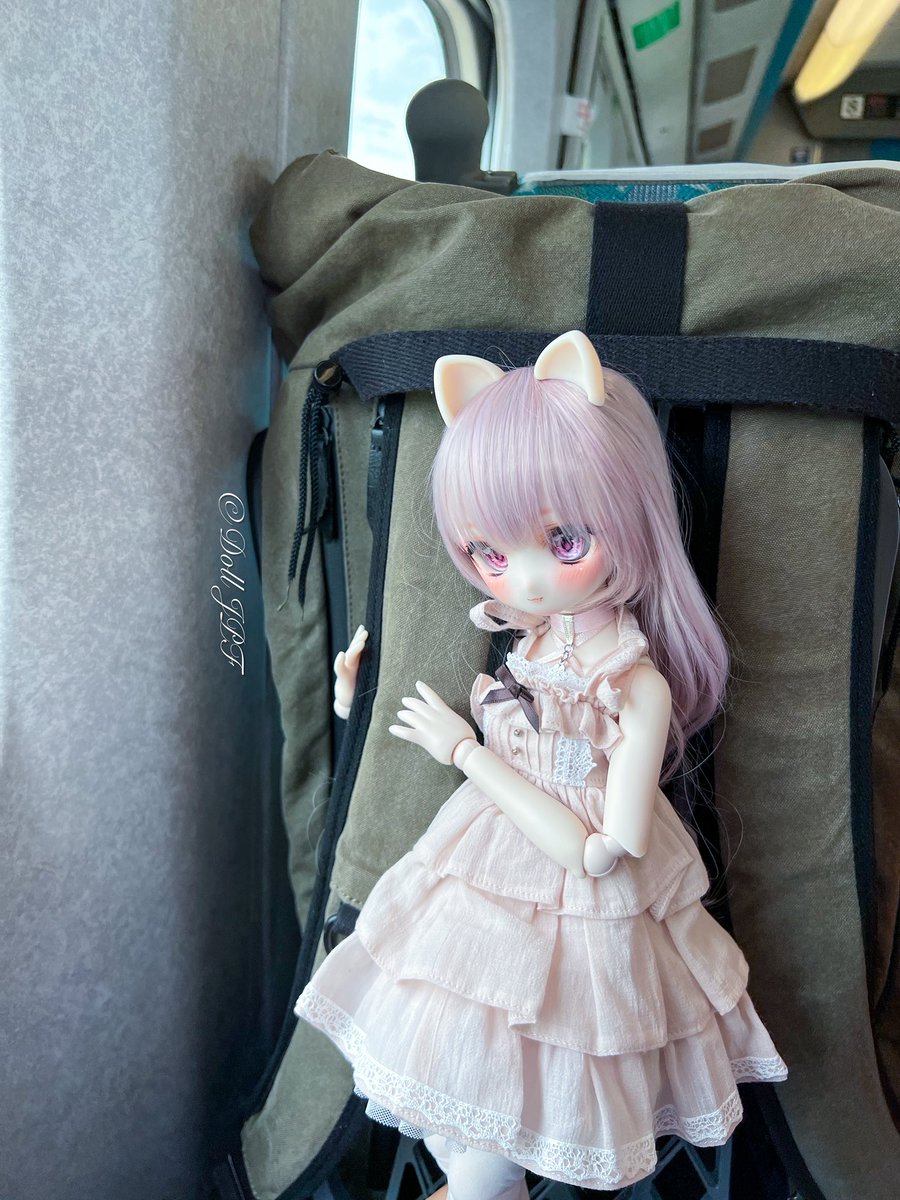 AndroidPDF's tweet photo. 佳奈ちゃん: 台湾新幹線🚅ニャ💕
ヾ(Φ∀Φ)/
Kana-chan: Taiwan High speed rail 🚅meow 💕 ヾ(Φ∀Φ)/
#台灣高鐵 #台湾新幹線 #taiwanhighspeedrail #thsrc #新幹線 #ナナイロテントウ #nanairotentou
#ゆずぽん子 #mddはいいぞ #mdd佳奈 #mdd #catgirl #dolljpf https://t.co/vUlM1clx8n
