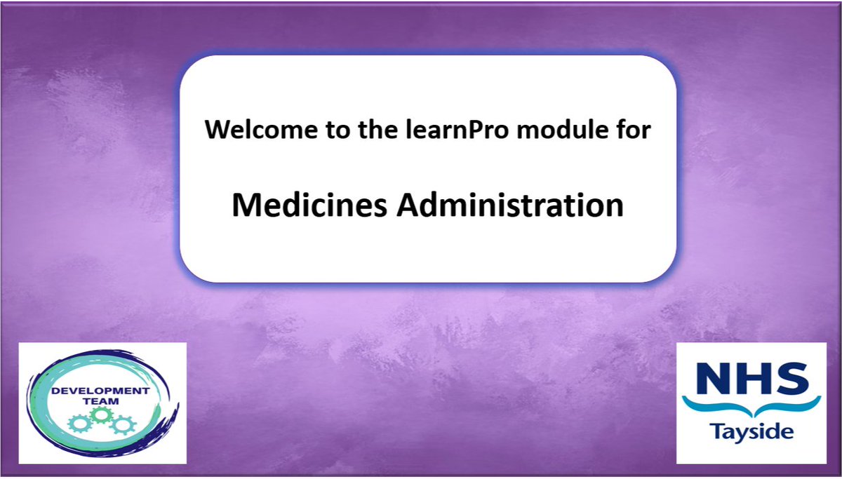We are delighted to announce that the Medicines Administration learnPro module has been relaunched. Suitable for healthcare practitioners involved in medicines administration, it can help consolidate your knowledge and skills. Find it in the Clinical Skills section of learnPro