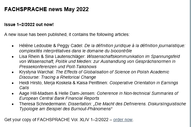 MeKriKo's tweet photo. Publication alert with @hhirsto @KaisaPenttinen #Fachsprache https://t.co/XxhfXmBl8w