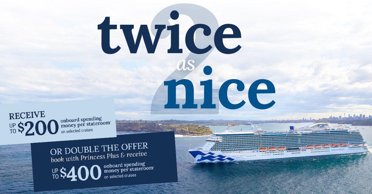 Grabacruise's tweet photo. Grab yourself a great little getaway direct from Auckland this summer with up to $400 Free Spending money https://t.co/pQwGywQfbL https://t.co/n1UpCu292i