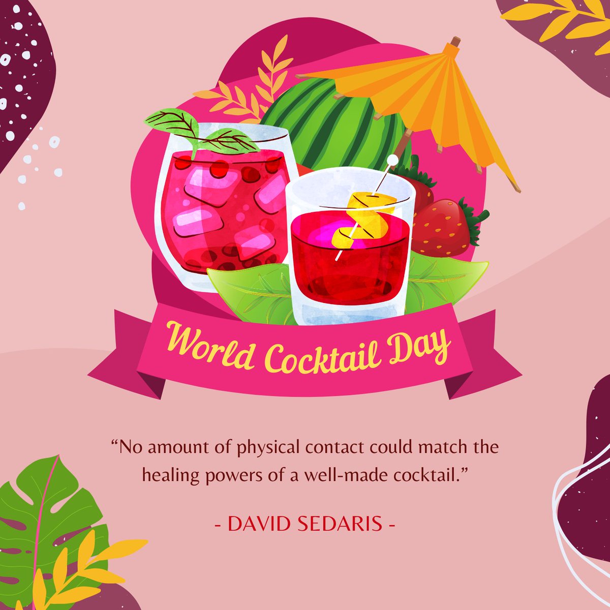 salon_bridge's tweet photo. Today is World Cocktail Day...it also falls on a Friday which works out well for everyone 😀. 

We all have different tastes when it comes to cocktails so why not share your favourite with us? Which cocktail (alcoholic or non-alcoholic) is your favourite?

#worldcocktailday https://t.co/Q3AD7I31kK