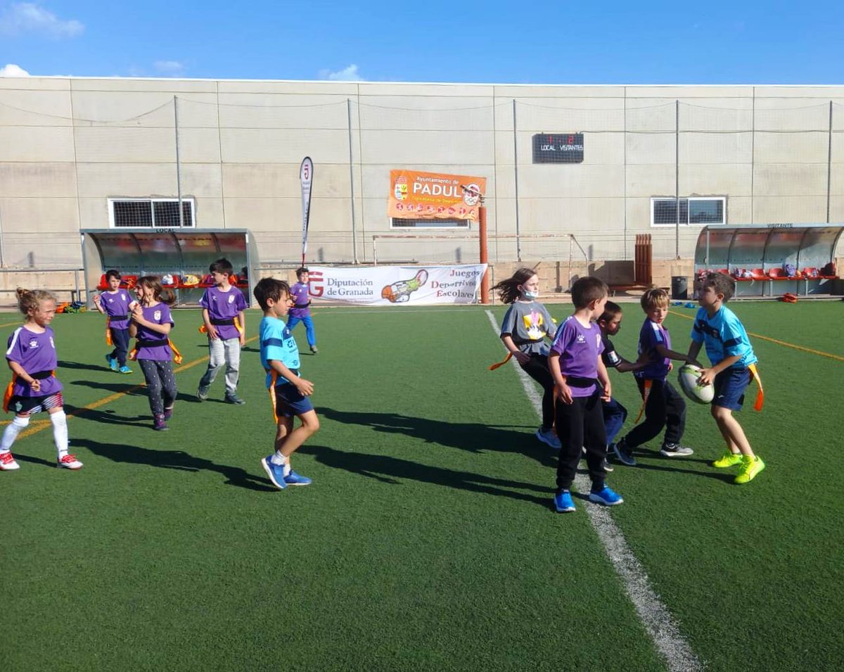 DipgraDXT's tweet photo. Padul acogió en su polideportivo una jornada de Rugby Tag 🏉🏉 de los Juegos Deportivos Escolares de la Diputación, con la participación de unos 60 niños de la Zona Sur

#rugbygranada #rugbytag #Padul https://t.co/erPL5lrJRk