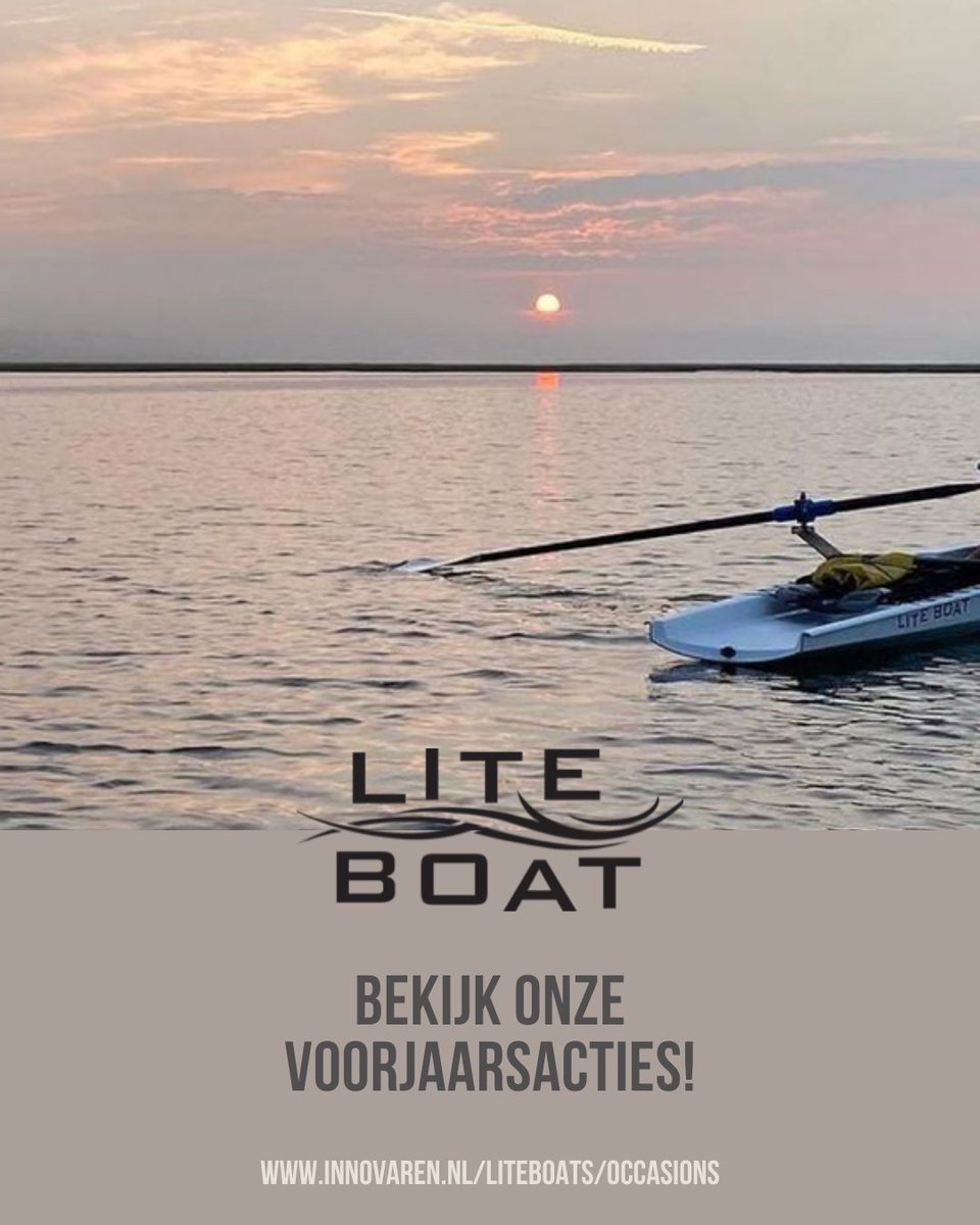 Bekijk onze voorjaarsacties!
innovaren.nl/liteboats/occa…
📧paul@innovaren.nl