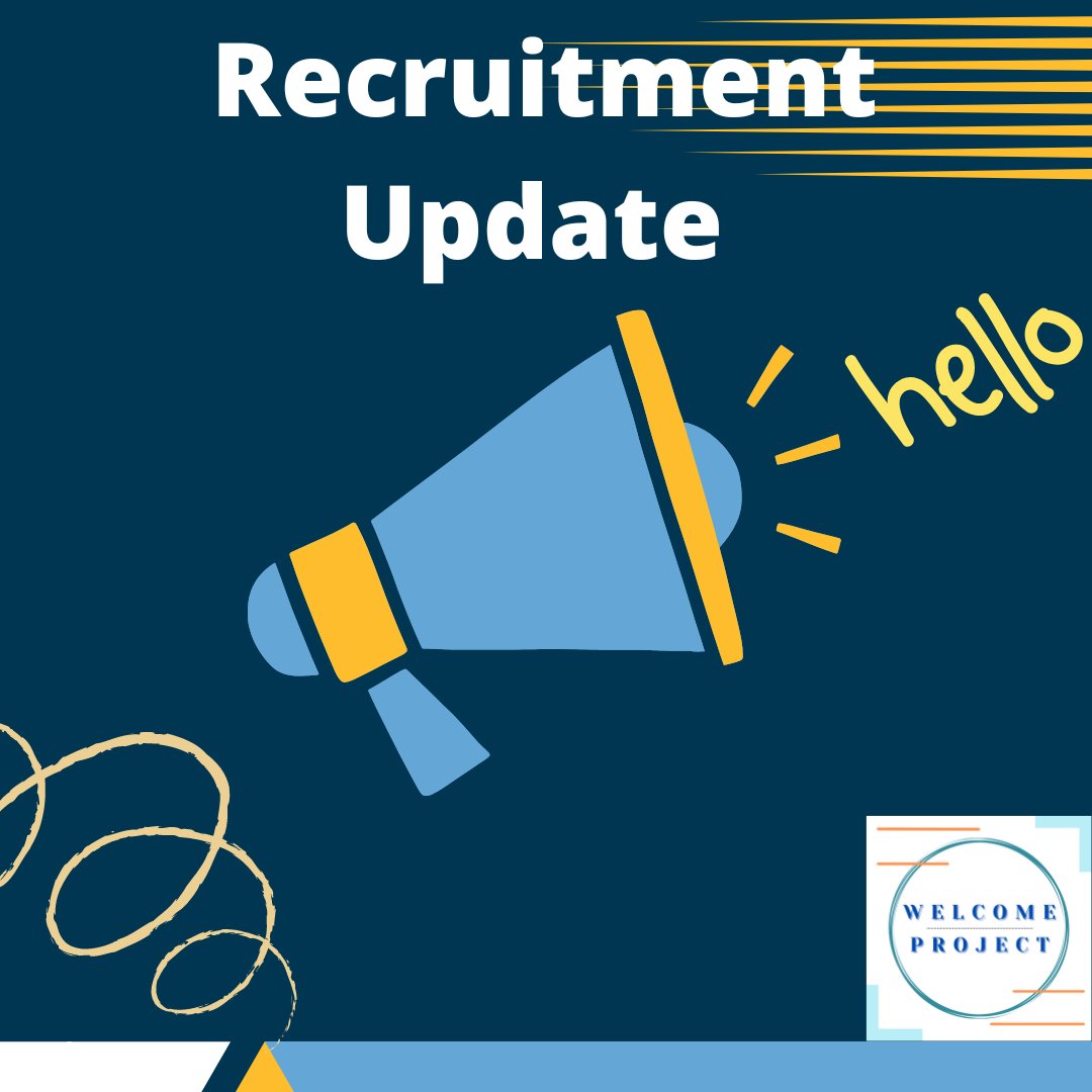 WelcomeProject4's tweet photo. BIG UPDATE📣!!  
Guess what?! The #WelcomeProject Team has begun #recruiting participants for focus group interviews ✍️!! We’ve had a fantastic response so far and people are lining up to take part across the university campuses! We can’t wait to dive in and speak to everyone 🤩! https://t.co/7PCrkYxhDT