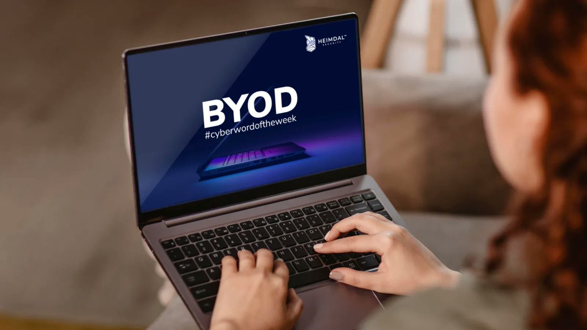 HeimdalSecurity's tweet photo. #BYOD (or #BringYourOwnDevice) is a company policy by which employees are allowed to bring their own devices 📱💻 to work. This increases the number of vulnerabilities in a company’s environment.
Read more about #BYODsecurity in Elena's #whitepaper: https://t.co/wSa6hcjwuP ! https://t.co/G3Vb7LNE1n