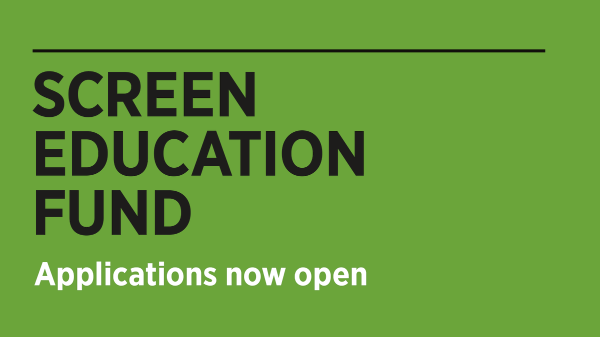 screenscots's tweet image. 💡 Our Screen Education Fund is open!

The Fund, formally called the Film Education Partnership Fund, is open to innovative projects that will enable us to promote the scope of Screen Education in Scotland.

ℹ️ Find out more on our website: screen.scot/funding-and-su…