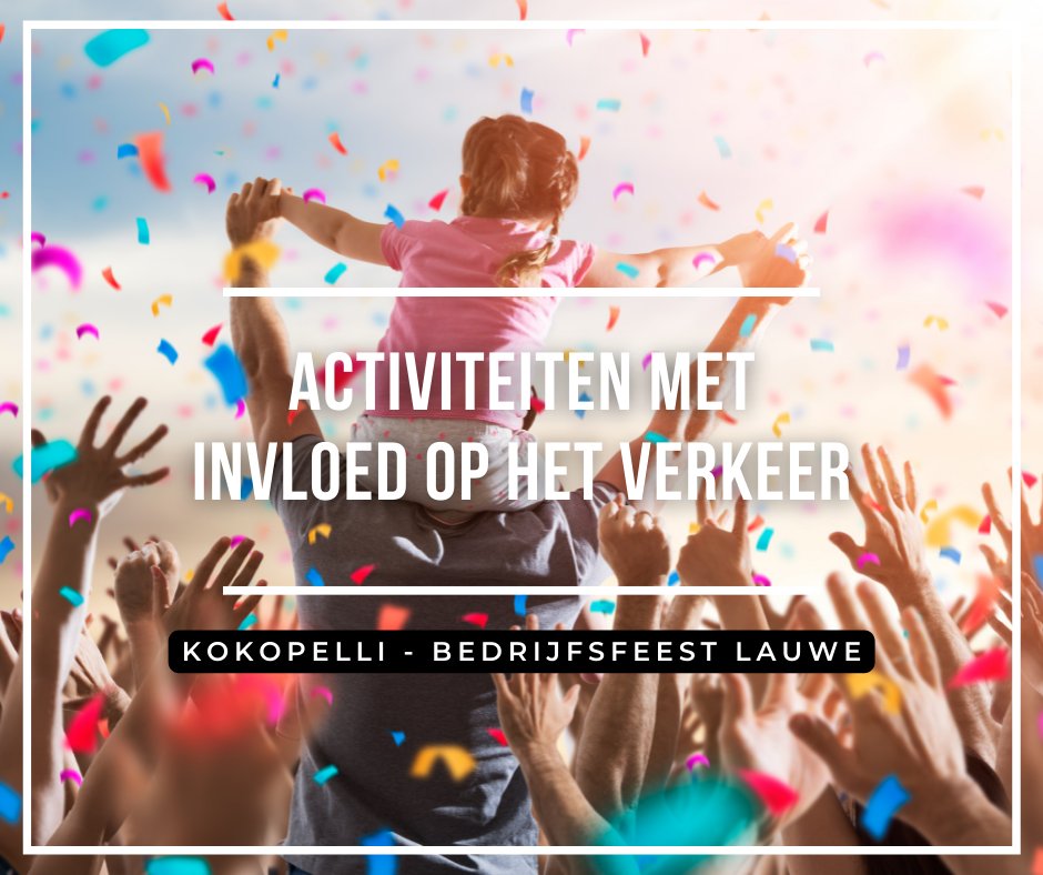 🎉Dit weekend wordt er gefeest #waarzijndiehandjes
Invloed op het verkeer?
◾ 14 mei bedrijfsfeest Lauwe:
De Dronckaertstraat wordt éénrichtingsverkeer tussen de Spoorwegstraat en Grotemolenstraat.
◾ 13-15 mei Kokopelli Gullegem:
Parkeerverbod Peperstraat en parking sporthal