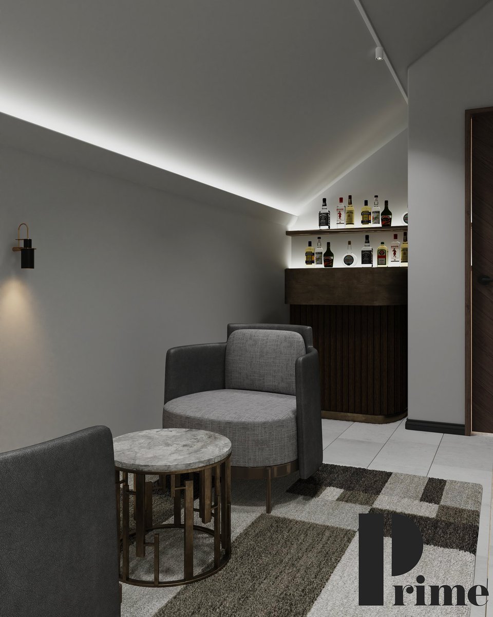 primerender's tweet photo. Going for a modern grey/black look. Loft is meant to be for vacation/airbnb purposes only so furniture limited to the essentials. #modern #loft #design #grey #black #marble #wood #interior #interiordesign #rendering #render #3dsmax #vray https://t.co/kK7zwyG8KM