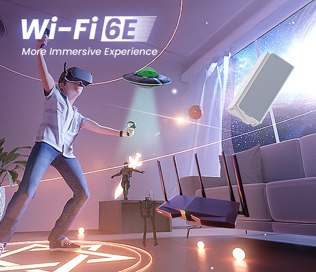 tendaoffcial's tweet photo. Wi-Fi 6E adds support for 6GHz spectrum, plus faster wireless speeds and lower latencies, but you'll need a new router and Wi-Fi 6E-compatible devices to tap into those new airwaves. Tenda Wi-Fi 6E router is coming soon!!! https://t.co/ZlHerfGNk8
