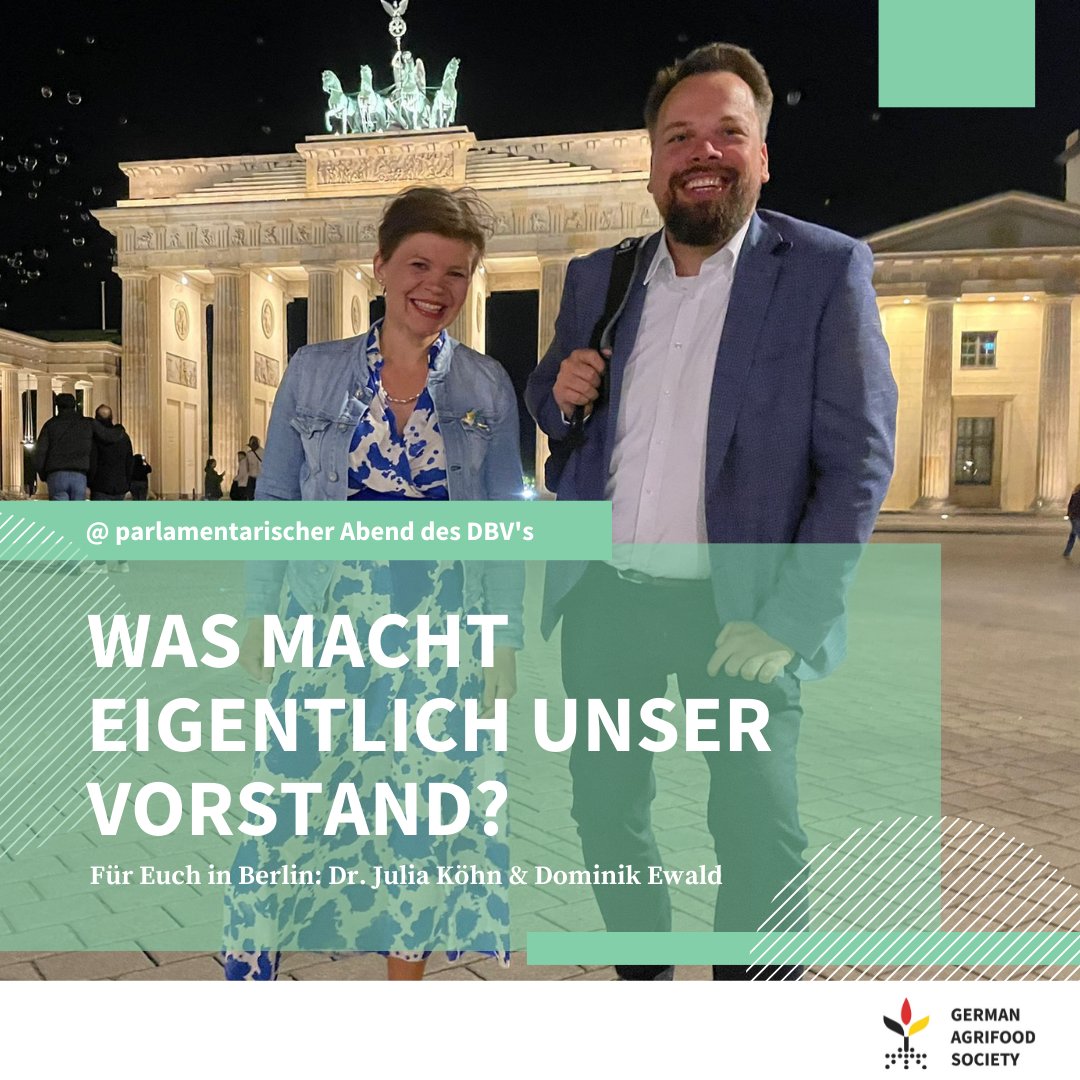 🌱 #Landwirtschaft gemeinsam voranbringen. Vorgestern fand der parlamentarischer Abend des <a href="/Bauern_Verband/">Deutscher Bauernverband e.V.</a>, Deutscher Bauernverband E.V., in Berlin statt. 
➡️Mehr: bauernverband.de/presse-medien/…